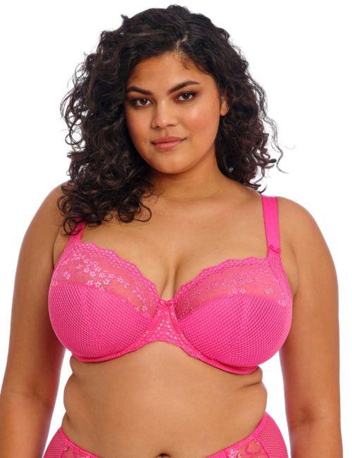 Elomi Charley Stretch Plunge Bra - Pink
