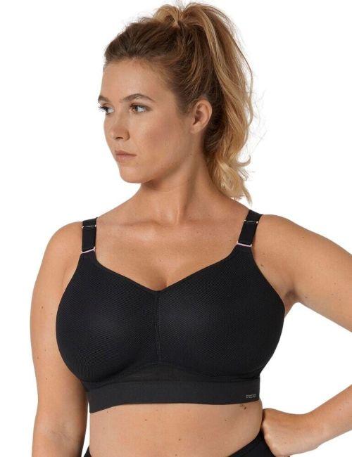 Triumph Triaction Hybrid Sports Bra - Black
