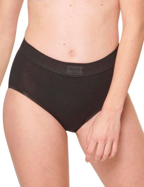 Sloggi Double Comfort Maxi Brief - Black