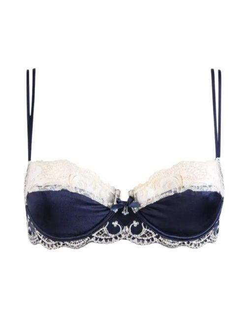 Lise Charmel Splendeur Soie Half Cup Bra - Splendeur Marine Lise Charmel Splendeur Soie Half Cup Bra - Splendeur Marine