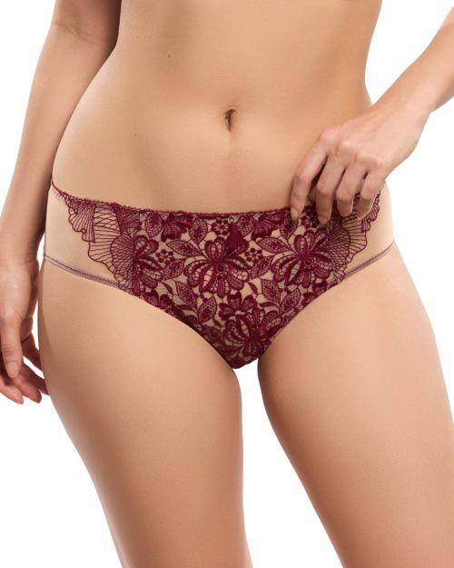 Empreinte Agathe Shorty Brief - Amarante