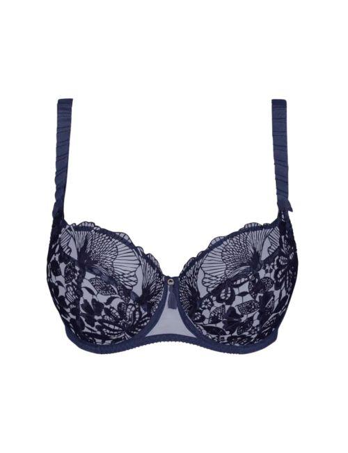 Empreinte Agathe Low Neck Bra - Cobalt