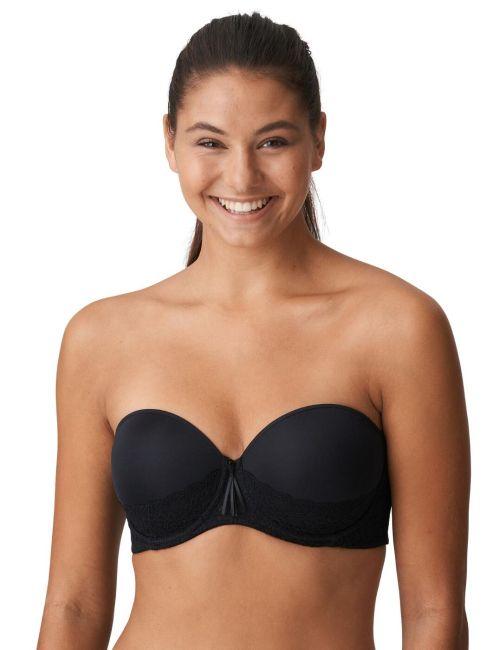 Prima Donna Twist I Do Padded Strapless Bra - Black
