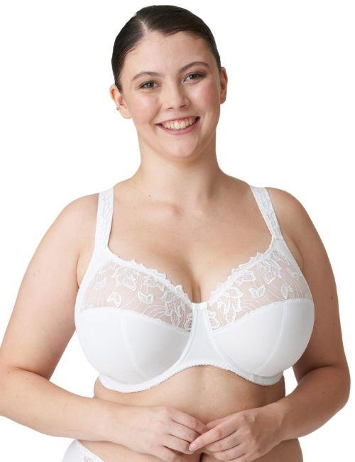 Prima Donna Deauville I,J,K Full Cup Bra - White