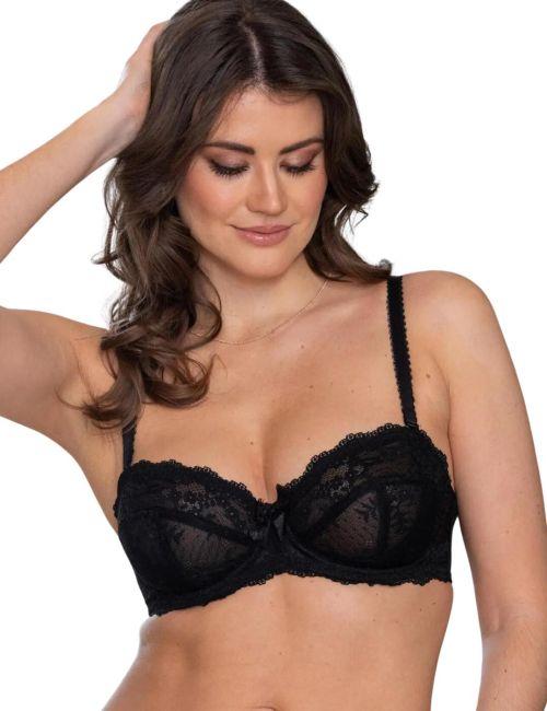 Pour Moi Flora Strapless Underwired Bra - Black