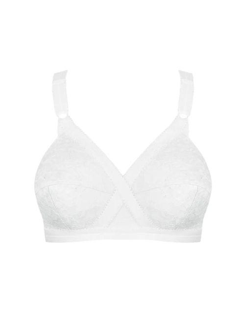 Playtex Cross Your Heart Non Wired Bra - White