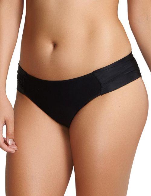 Panache Anya Riva Gather Bikini Brief - Black