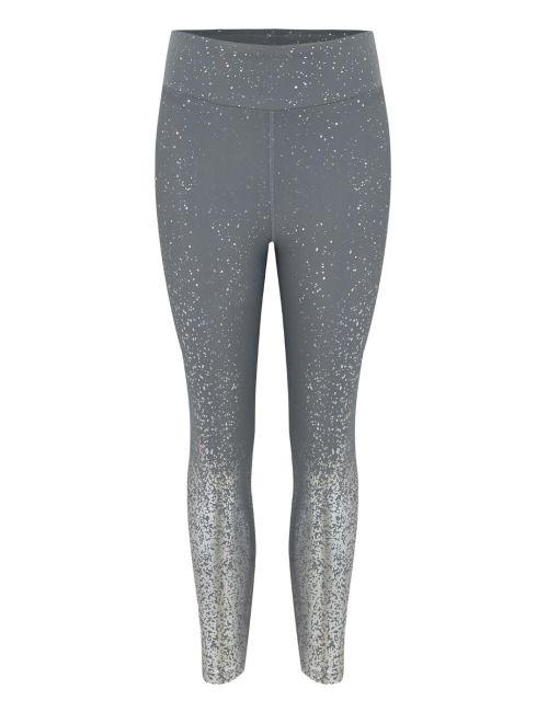 Pour Moi Energy Print Legging - Grey/Silver