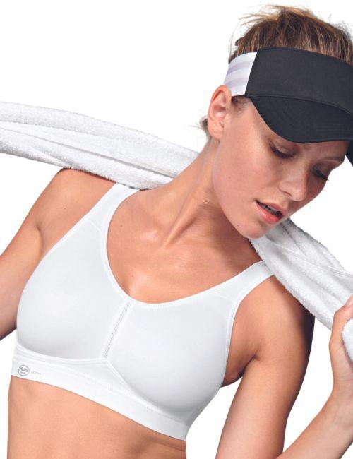 Anita Active Light and Firm Sports Bra - White