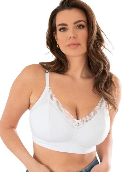 Pour Moi Love To Lounge Non Wired Bra - White