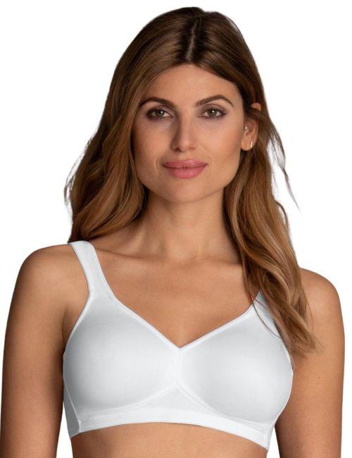 Rosa Faia Twin Soft Bra - White