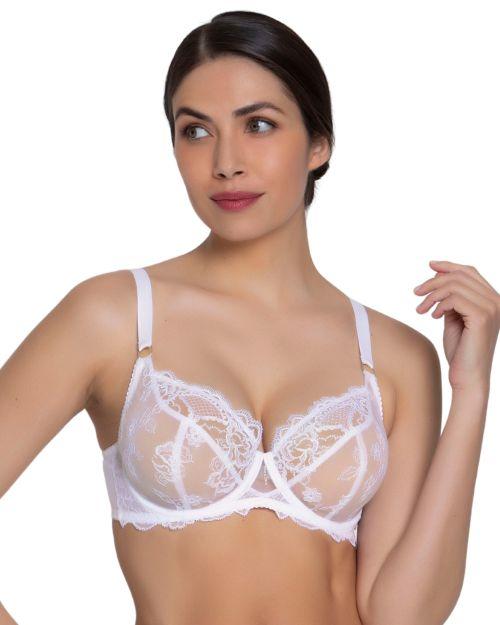 Lise Charmel Sublime En Dentelle Balcony Bra - Blanc