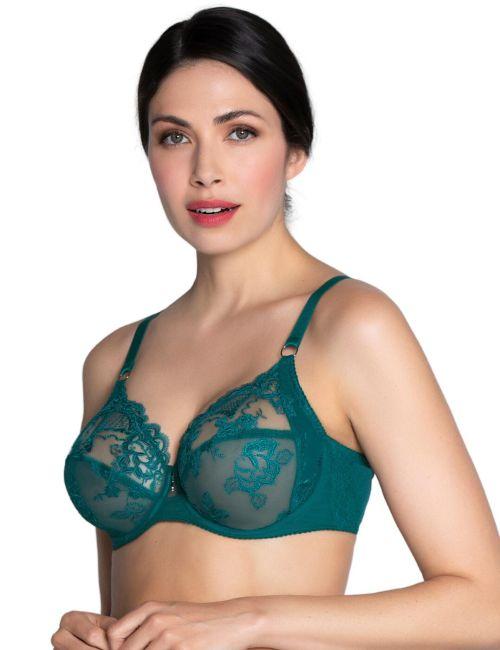 Lise Charmel Sublime En Dentelle 3 Part Full Cup Bra - Vert Princesse