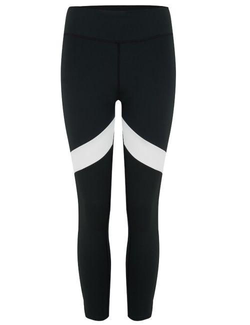 Pour Moi Energy Logo Elastic Sport Legging - Black/White