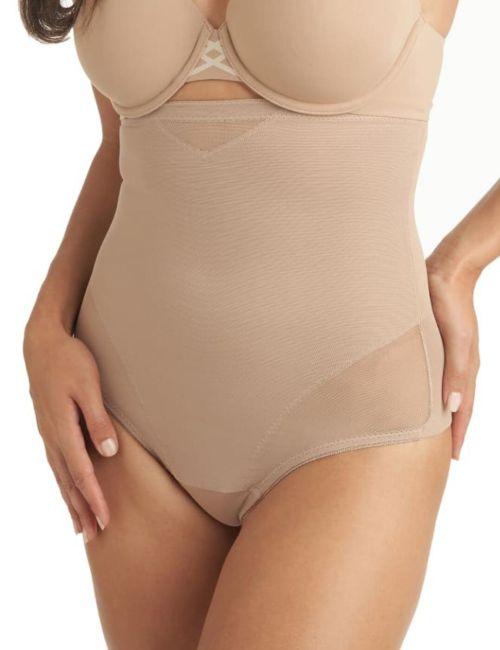 Miraclesuit Sexy Sheer High Waist Thong - Stucco