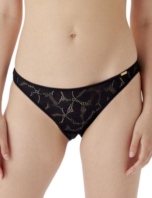 Gossard Glossies Lotus Brief - Black