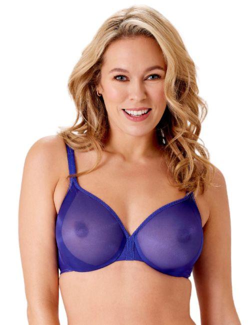 Gossard Glossies Sheer Bra - Spectrum Blue