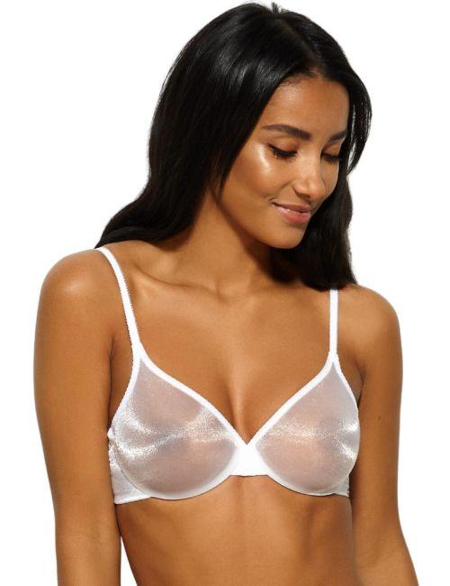 Gossard Glossies Sheer Bra - White