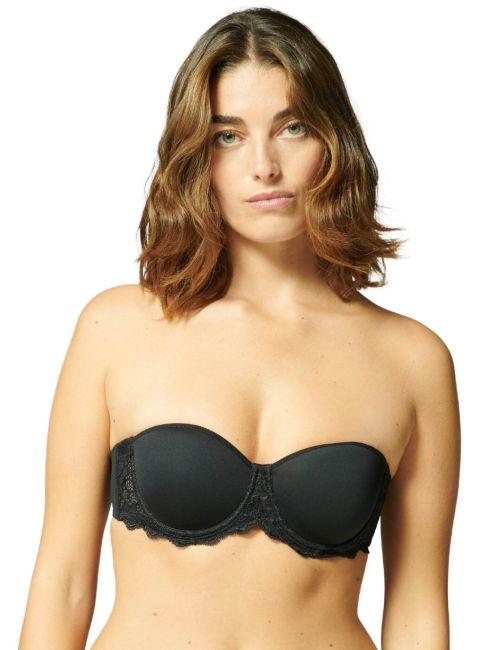 Simone Perele Caresse Strapless Bra - Black