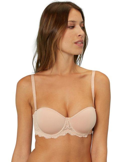 Simone Perele Caresse Strapless Bra - Peau Rosee
