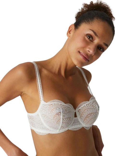 Simone Perele Karma Half Cup Bra - Natural