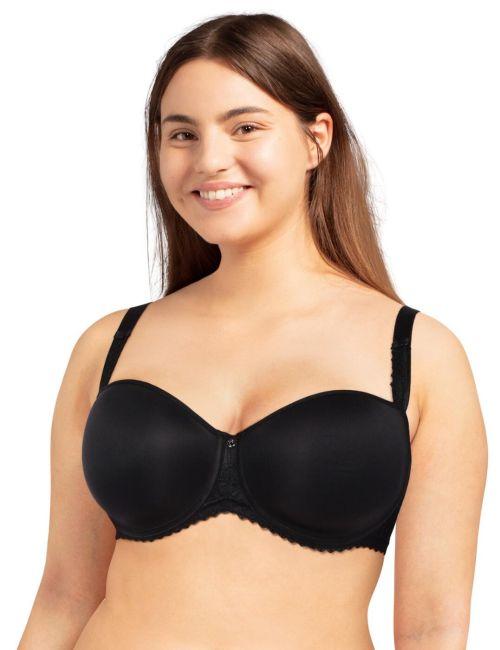 Chantelle Every Curve Half Cup Memory Foam T Shirt Bra - Black Chantelle Every Curve Half Cup Memory Foam T Shirt Bra - Black