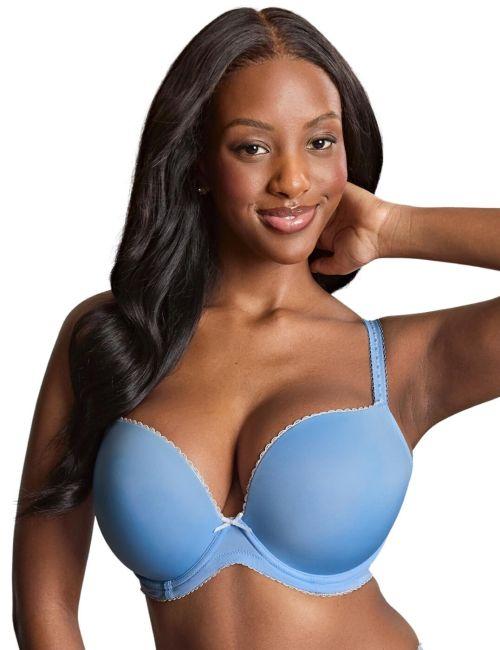 Cleo by Panache Faith Moulded Plunge Bra - Bluebell