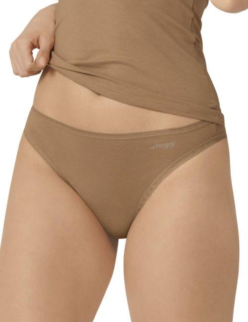Sloggi Go Tai Brief 2 Pack - Nostalgic Brown