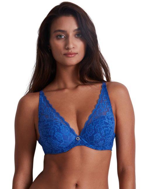Aubade Rosessence Padded Plunge Bra - Magic Blue Aubade Rosessence Padded Plunge Bra - Magic Blue
