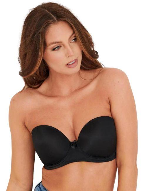 Pour Moi Definitions Strapless Multiway Bra - Black