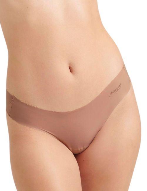 Sloggi Zero Feel Microfibre Thong - Cameo Brown