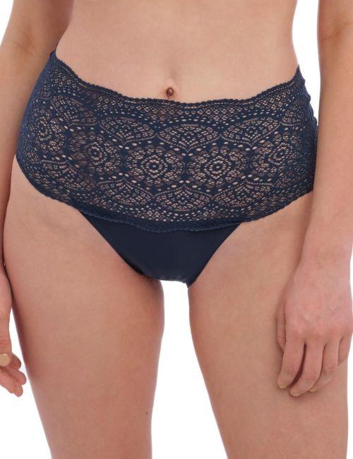 Fantasie Lace Ease Invisible Stretch Full Brief - Navy