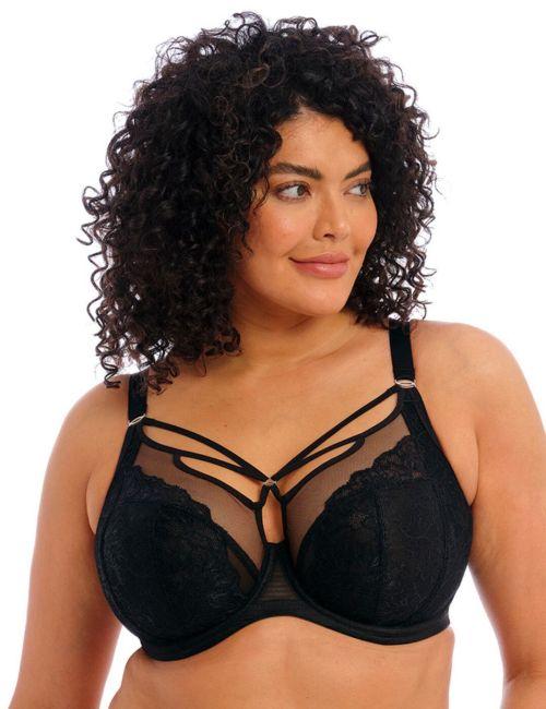 Elomi Brianna Underwired Plunge Bra - Black