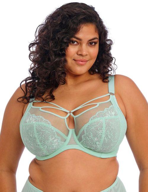 Elomi Brianna Underwired Plunge Bra - Frozen