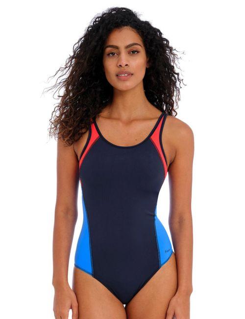 Freya Freestyle Swimsuit - Astral Navy