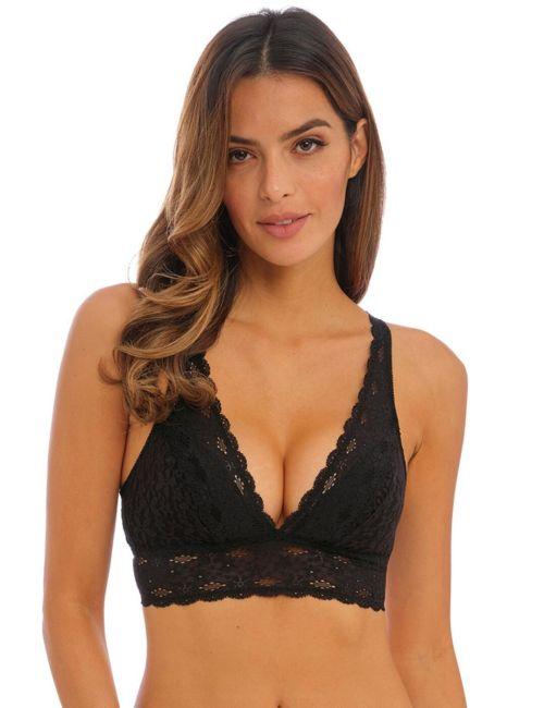 Wacoal Halo Lace Non Wired Soft Cup Bra - Black