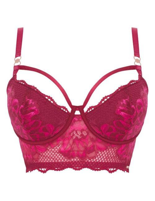 Figleaves Amore Balcony Bra - Wine