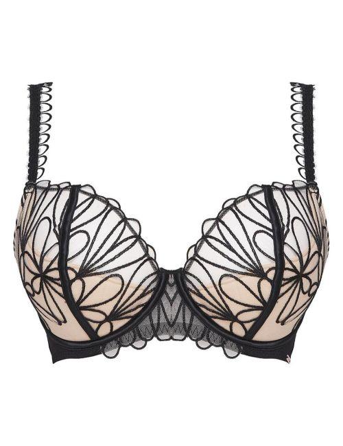 Figleaves Artistry Balcony Bra - Black