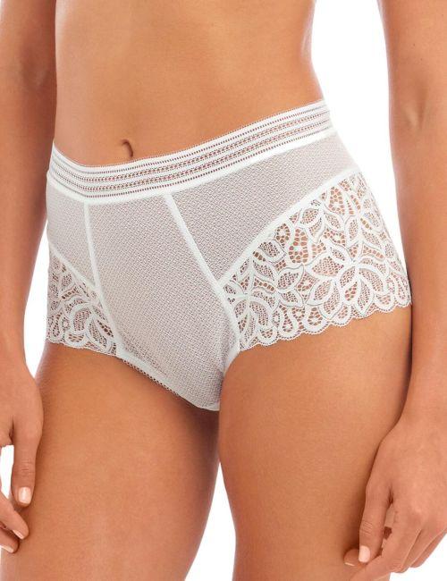 Wacoal Raffine High Waist Brief - White
