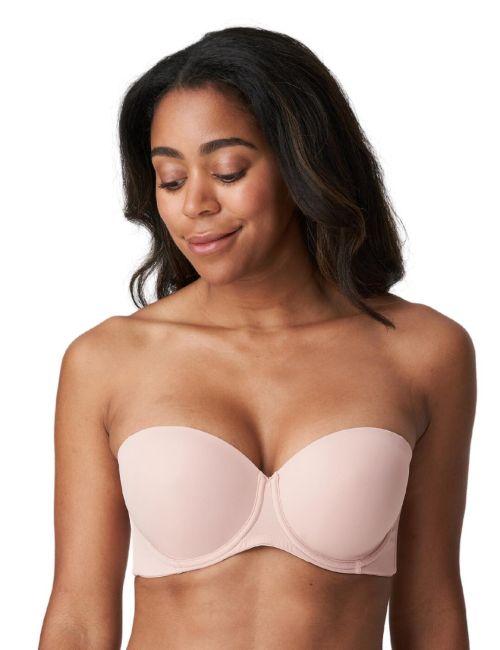 Prima Donna Figuras Strapless Padded Bra - Powder Rose