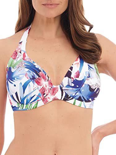 Fantasie Santa Catalina Halter Bikini Top - Blue Depths
