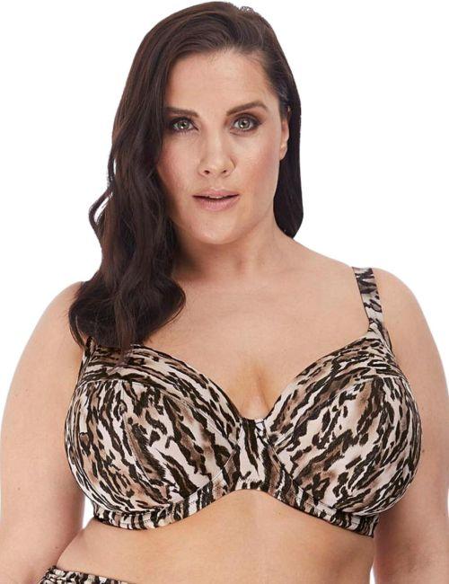 Elomi Fierce Full Cup Bikini Top - Black