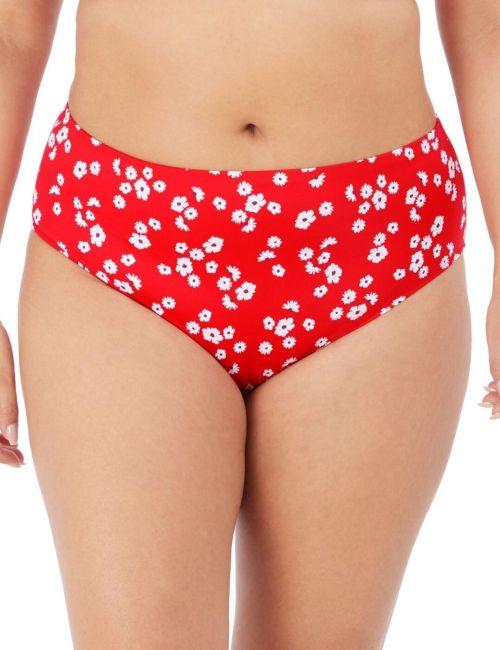 Elomi Plain Sailing Bikini Brief - Red Floral