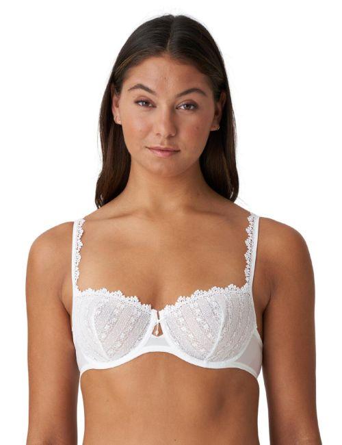 Marie Jo Christy Balcony Bra - White