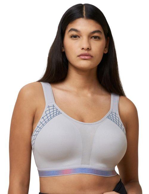Triumph Triaction Cardio Cloud Sports Bra - Platinum