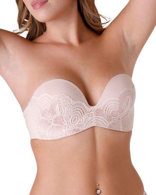 Wonderbra Refined Glamour Strapless Bra - Creamy Pearl