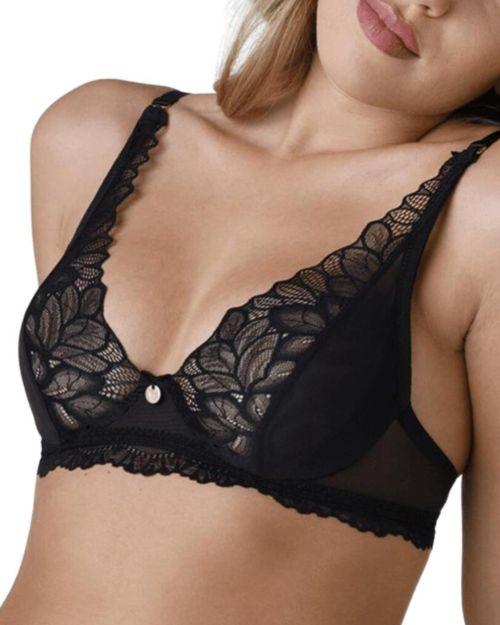 Wonderbra Spirit Triangle Lace Bra - Black