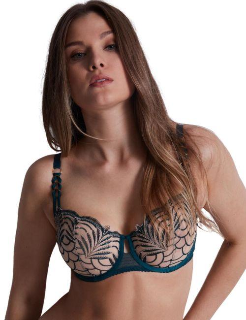 Aubade Hypnolove Half Cup Bra - Evergreen Aubade Hypnolove Half Cup Bra - Evergreen