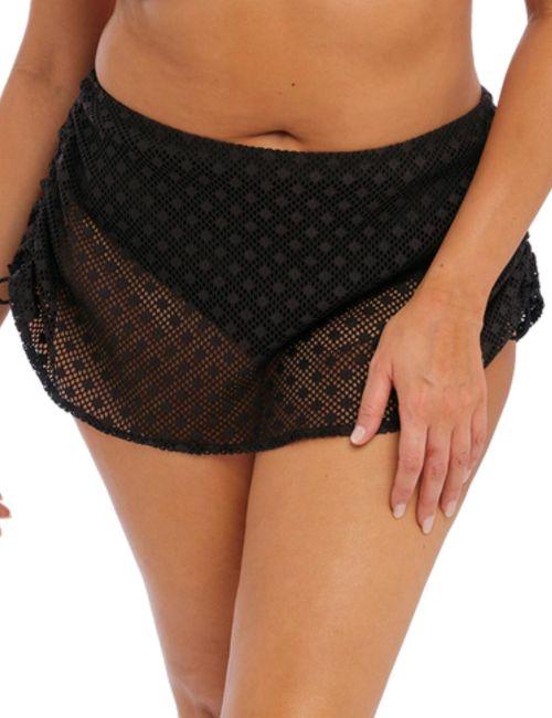 Elomi Bazaruto Skirted Bikini Brief - Black