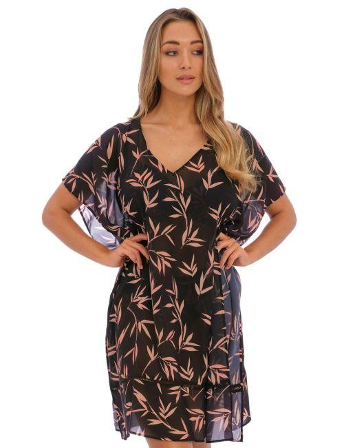 Fantasie Luna Bay Kaftan - Lacquered Black